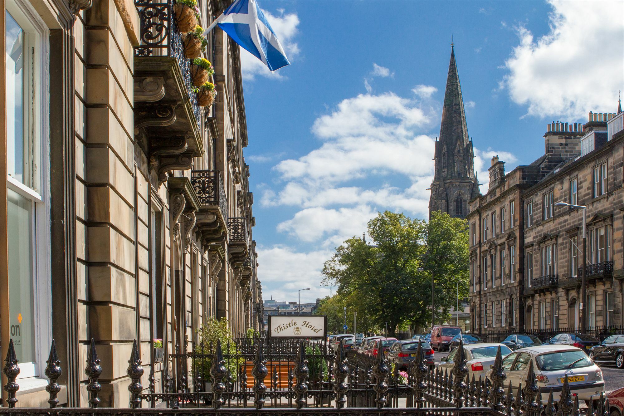 Thistle Hotel Edinburg Exteriör bild